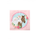 Servetten Paard 16st